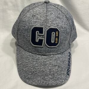 Colorado Base Ball Cap Hat Velcro Back